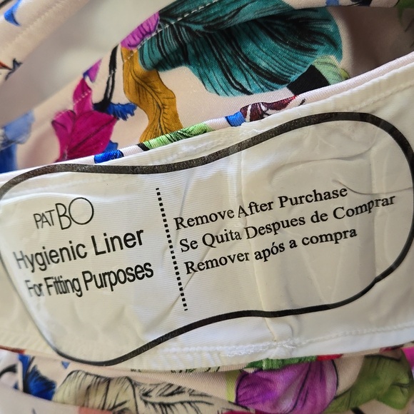 NEW PatBO Zamia Cutout Bodysuit Long Sheer Sleeves Small - Picture 14 of 14